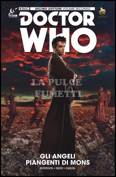 DOCTOR WHO BOOK #     4 - DOCTOR WHO - DECIMO DOTTORE 2: GLI ANGELI PIANGENTI DI MONS